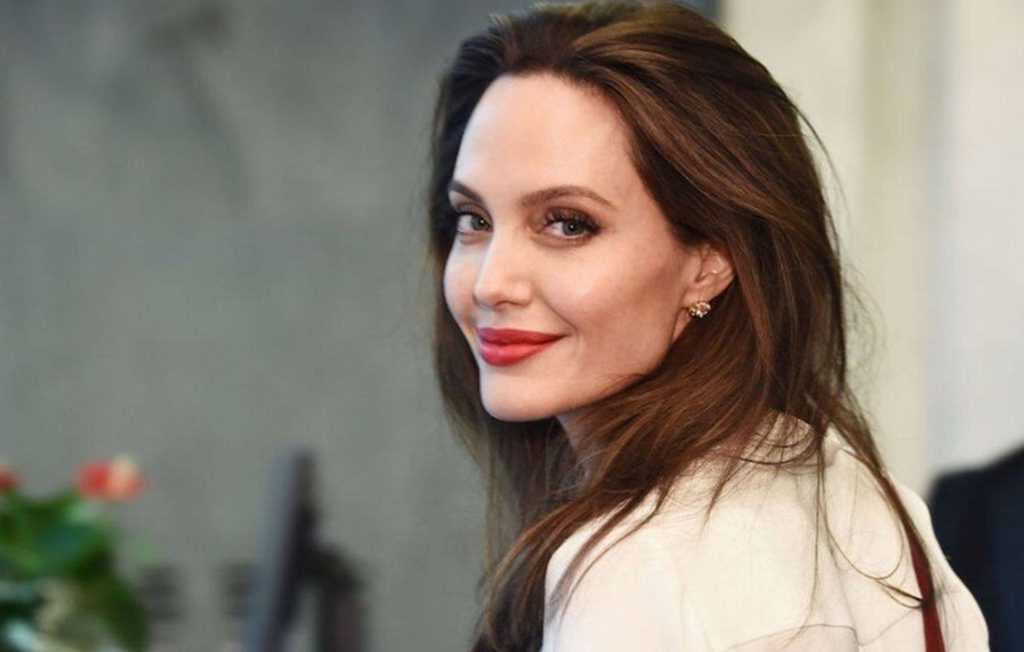 About Angelina Jolie.